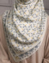 CARYS SQUARE SCARF (CREAM)